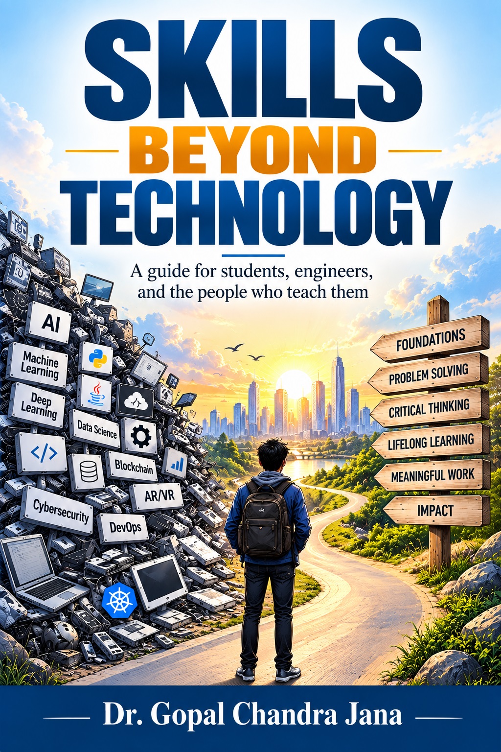 Book cover of Skills Beyond Technology by Dr. GC Jana